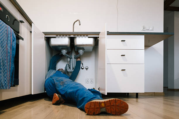 Professional Leak Detection technician working in Westover, AL
